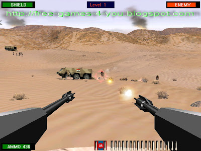 لعبة حربية قتالية صحراوية قوية  Beach Head Desert War 1